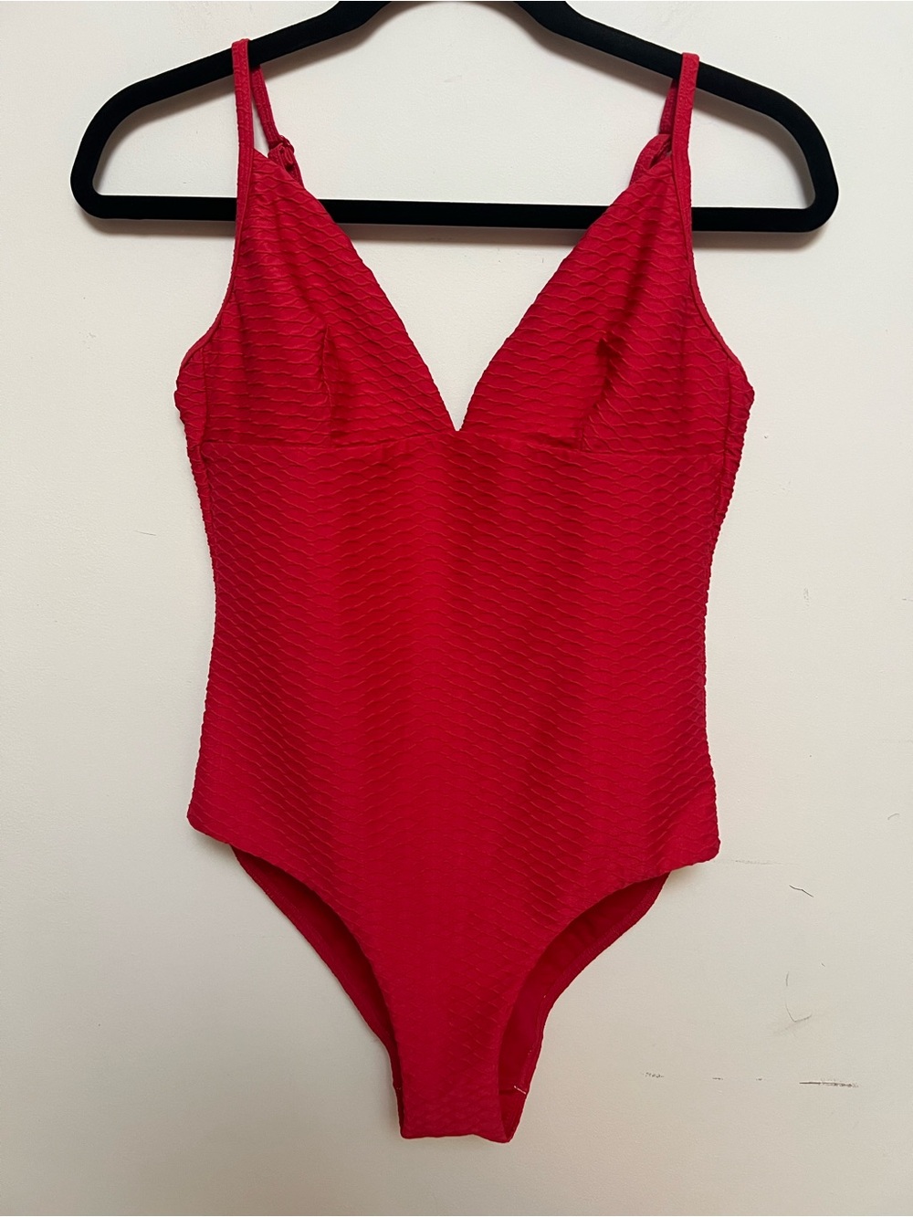 Sea Level Swim Australia Honeycomb Triangle One Piece Swimsuit Red SizeUS 8/AU12 - Picture 3 of 8